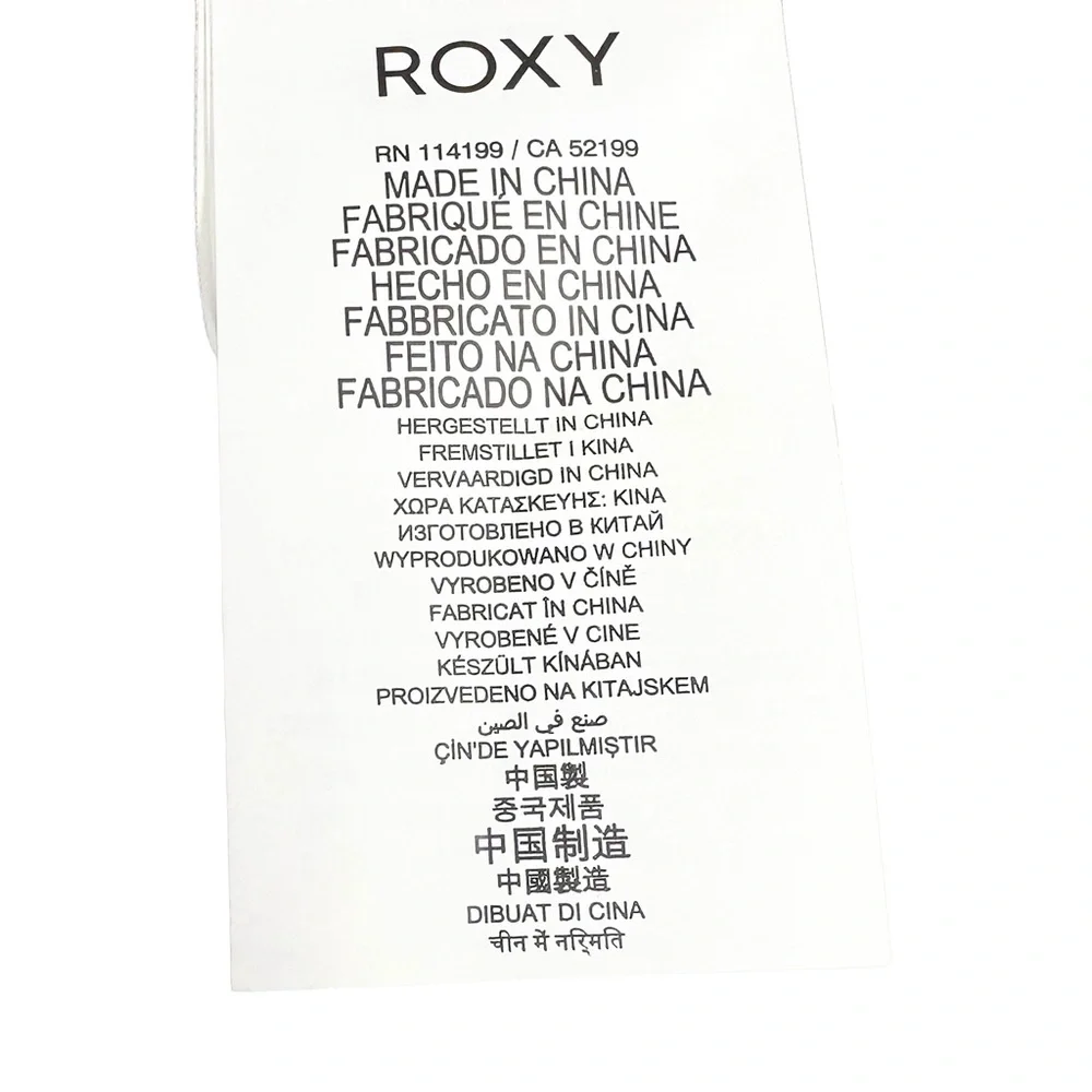 Roxy Black and Gray Floral Ski Jacket - Picture 10 of 11